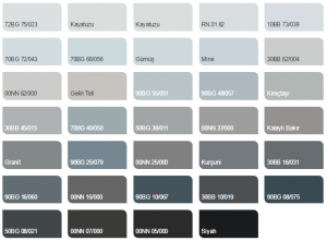 jotun dış cephe renk kartelası 2021 İzmir Boya Badana Ustası Bul